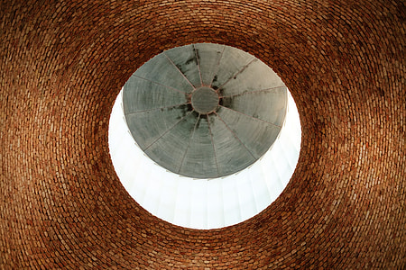 low-angle photography of brown tunnel thumbnail