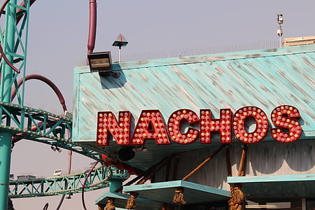 Nachos lighted signage thumbnail