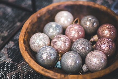 close-up photo of assorted-color baubles thumbnail