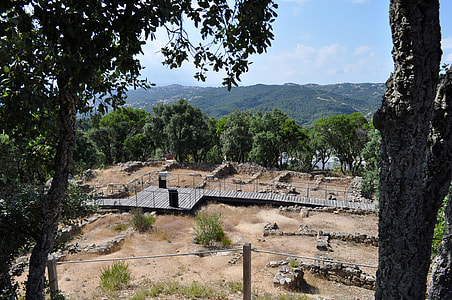 Puig de Castellet Iberian settlement at Lloret de Mar, Spain thumbnail