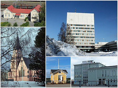 Collage of the town of Kemi, Finland thumbnail