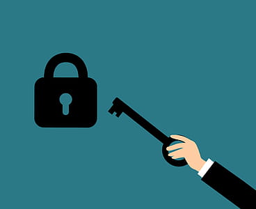 Illustration of hand with key and lock thumbnail