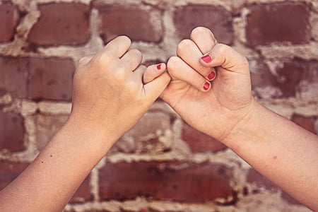 person pinky fingers thumbnail