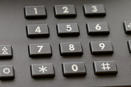 closeup photo of numeric pad thumbnail