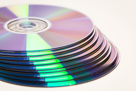 stacked of optical discs thumbnail