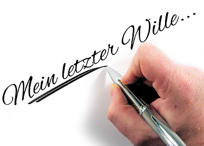 mein letter wille handwritten text thumbnail