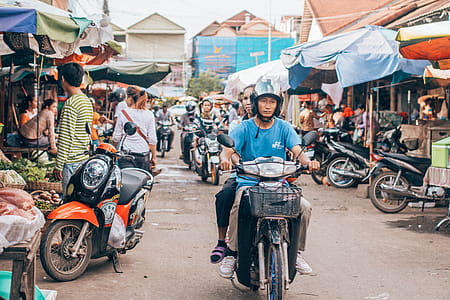 Man Riding Motorcycle thumbnail