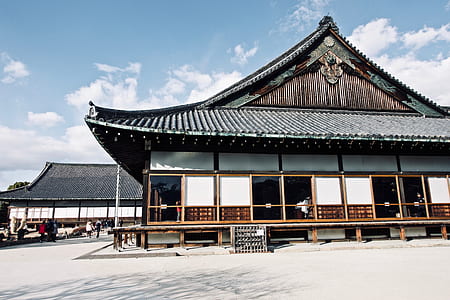 black and white wooden house thumbnail