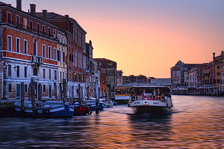 city, sky, sunset, houses thumbnail