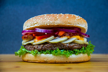 burger with vegatables thumbnail