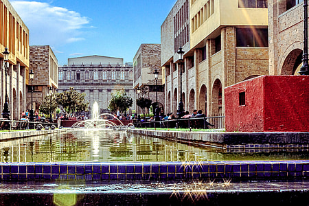 Fountains and Cityscape in Guadalajara, Mexico thumbnail