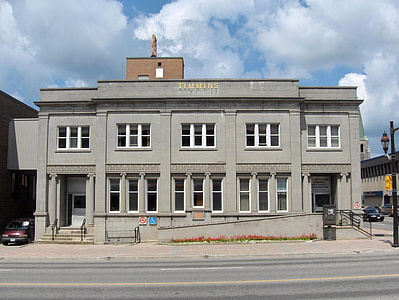 City Hall Engineering Building in Timmins, Ontario, Canada thumbnail
