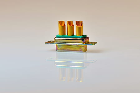 two gold bars against white background thumbnail