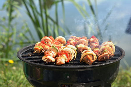 kebab on grill thumbnail