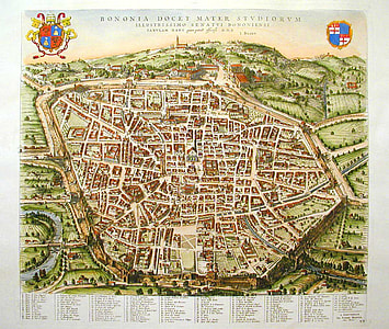 Bologna in 1640 in Italy thumbnail