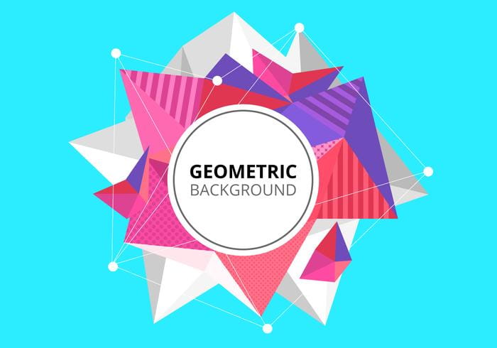Free Abstract Low Poly Background svg, ai, eps file