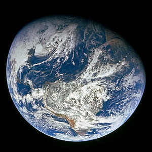 blue marble digital wallpaper thumbnail