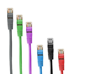 assorted-color UTP cables thumbnail