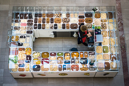 Nuts and dried fruit shopping mall stand thumbnail