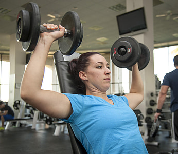 woman in blue t-shirt thumbnail