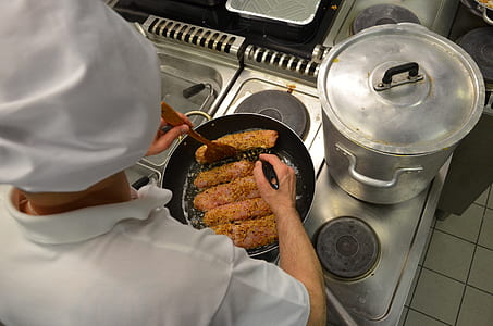 person frying food thumbnail