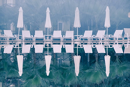 four patio umbrellas thumbnail