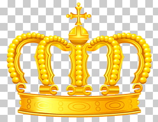 Crown Gold , Gold Crown , gold crown illustration PNG clipart