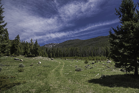 Blue Skies Over the Hill on the Elkhorn Trail thumbnail