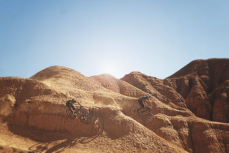 two person riding bikes thumbnail
