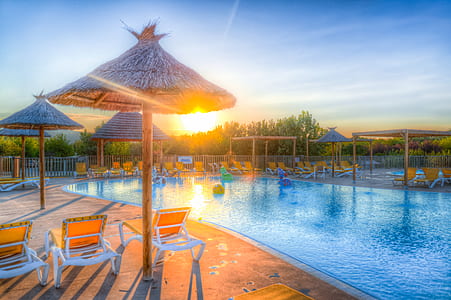 Brown and Blue Resort Surface during Daynight thumbnail