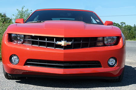 red Chevrolet car thumbnail