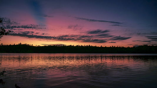 golden hour photography of body of water thumbnail