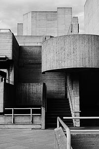 grayscale photo of building thumbnail