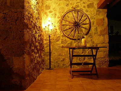 table beside floor lamp thumbnail