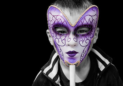 boy in purple mask thumbnail