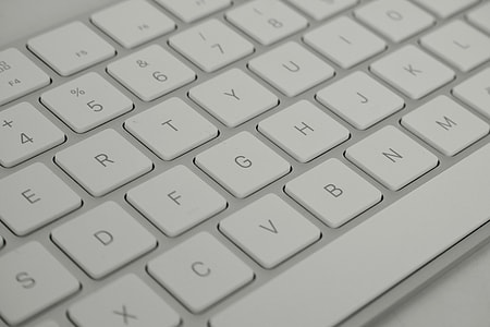 Keyboard, Key, Computer, White, Letters, keyboard, key thumbnail