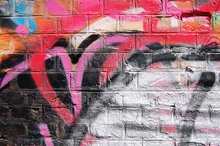 multicolored wall bricks calligraphy thumbnail