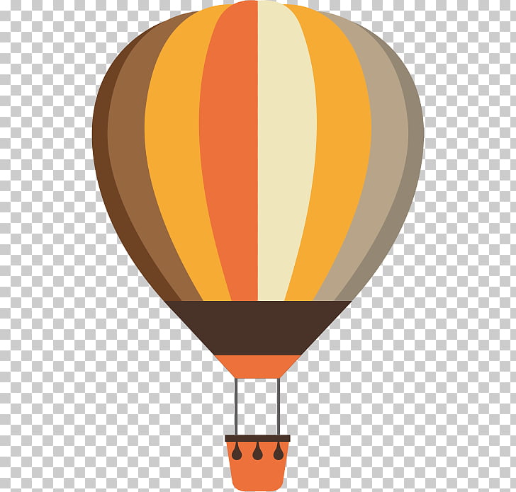 Balloon Gratis Gift Simple Flat Cartoon Hot Air Balloon Brown And White Hot Air Balloon Illustration Png Clipart Free Cliparts Uihere