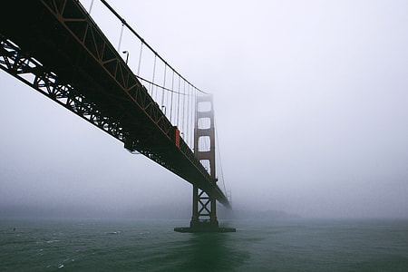Bridge into the mist in Ukraine thumbnail