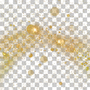Light Dust Particle Gold , Spot gold spot, gold glitters PNG clipart