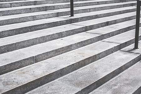 Gray Concrete Stairs thumbnail