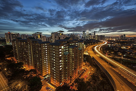 time lapse photography of building thumbnail