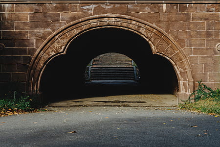 empty tunnel towards stairs thumbnail