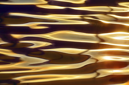 closeup photo of water during golden hour thumbnail