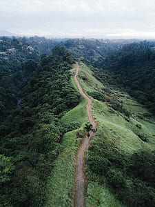 brown road on top of the hill thumbnail