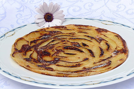 pastry on white ceramic plate thumbnail