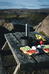 Camping Breakfast Nature Mountains thumbnail