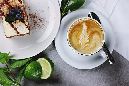 cappucino on white saucer thumbnail