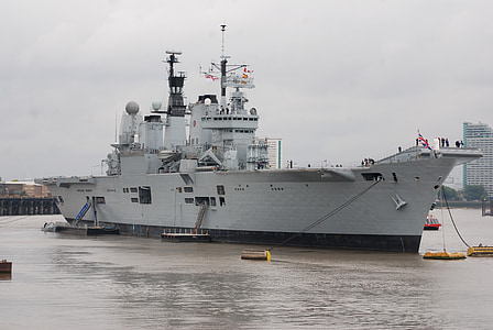 gray ship on body of water during daytime thumbnail