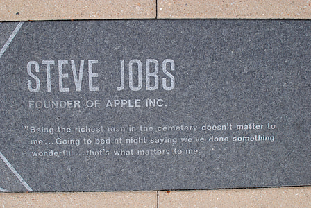 Steve Jobs founder of Apple Inc. text thumbnail